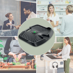 LEITZ Anti-Ermüdungmatte Ergo Active, dunkelgrau