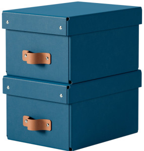 LEITZ Aufbewahrungsbox-Set Puro, Karton, 7 Liter, schwarz
