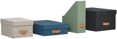 LEITZ Aufbewahrungsbox-Set Puro, Karton, 7 Liter, schwarz