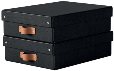 LEITZ Aufbewahrungsbox-Set Puro, Karton, 8 Liter, salbeigrün