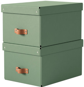 LEITZ Aufbewahrungsbox-Set Puro, Karton, 17 Liter, beige