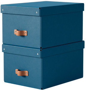 LEITZ Aufbewahrungsbox-Set Puro, Karton, 17 Liter,salbeigrün