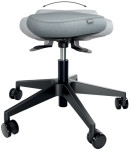 LEITZ Sitzhocker Ergo Active mit Rollen + Balancekomfortsitz