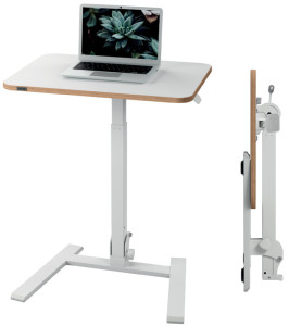 LEITZ Sitz-Steh Workstation Ergo Compact, klappbar, weiß
