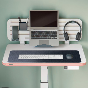 LEITZ Schreibunterlage, 700 x 360 mm, aus Filz, dunkelgrau