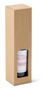 ColomPac Carton de présentation pour 2 bouteilles de vin