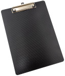 WEDO Porte-bloc aspect carbone, A4, en PP, noir WEDO Porte-bloc aspect carbone, A4, en PP, noir