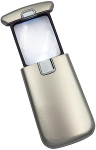 WEDO Lupe Lucina mit LED-Licht, blau