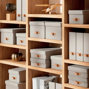 LEITZ Porte-revues Puro, A4, carton, set de 2, vert sauge