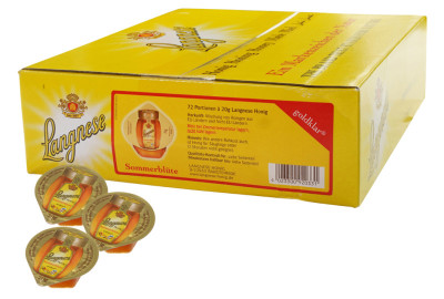 HELLMA Langnese Miel de fleurs liquide, dans un carton