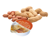 HELLMA Beurre de cacahuète, 80 portions, dans un carton