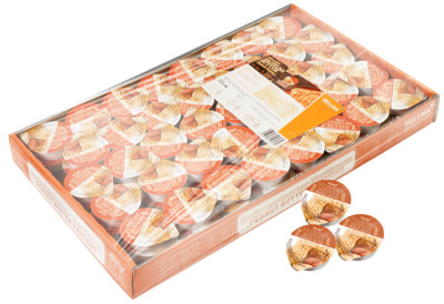 HELLMA Beurre de cacahuète, 80 portions, dans un carton