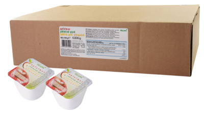 HELLMA Compote de pommes, 48 portions, dans un carton