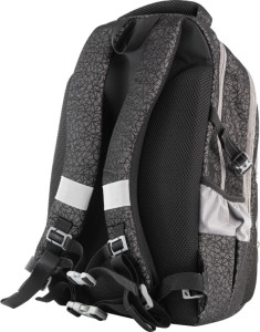 EBERHARD FABER Schulrucksack X-Style pro, grau/schwarz
