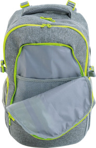 EBERHARD FABER Schulrucksack X-Style, grau/grün