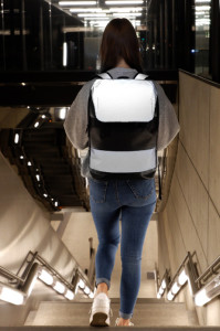 EBERHARD FABER Schulrucksack X-Style Reflector, schwarz