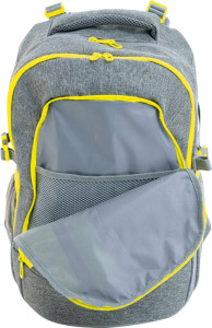 EBERHARD FABER Schulrucksack X-Style, grau/neongelb