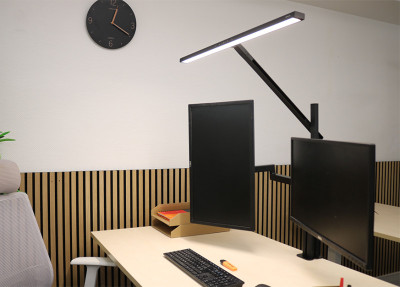 UNiLUX LED-Tischleuchte ELITE LUMINO SCREEN + Monitorarm