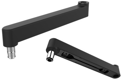 UNiLUX Gleitverbinder AXIO, Aluminium/Kunststoff, schwarz