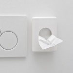 HYGOSTAR Hygienebeutelspender, Kunststoff, weiß