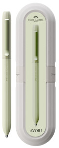FABER-CASTELL Stylo bille rétractable AVORI XB Peace of Mind