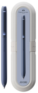 FABER-CASTELL Stylo bille rétractable AVORI XB, Inner Fire