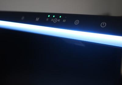 UNiLUX Lampe de bureau à LED ELITE LUMINO, pince, noir