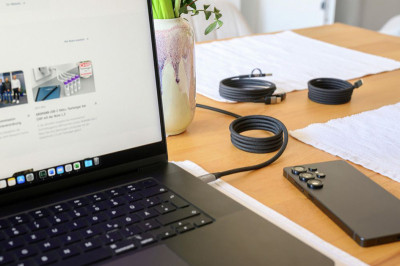 ANSMANN Câble magnétique charge et données 4en1, 1,2 m, noir