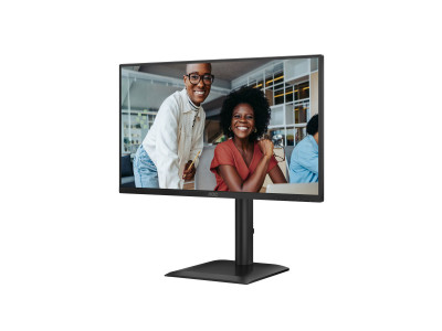 AOC : 24IN IPS FHD 300CD/ HDMI/VGA/DP/4USB/USB-B/HP/HAS