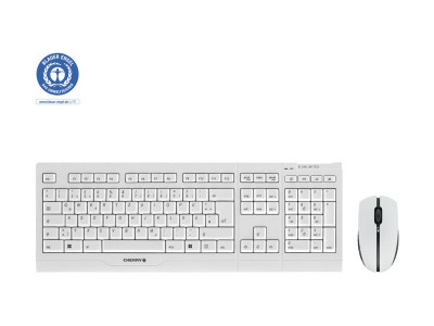 Cherry : CHERRY B.UNLIMITED 3.0 WHITE KEYBORAD et MOUSE