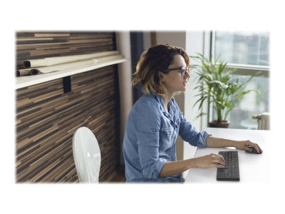 Dell : PRO KEYBOARD et MOUSE KM5221W US INT (QWERTY) BLACK