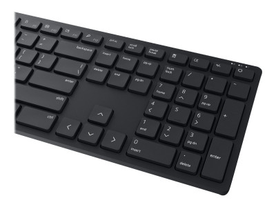 Dell : PRO KEYBOARD et MOUSE KM5221W US INT (QWERTY) BLACK