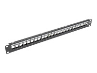 Eaton MGE : 24-PORT BLANK 1U RACK PATCH PANEL Eaton MGE : 24-PORT BLANK 1U RACK PATCH PANEL