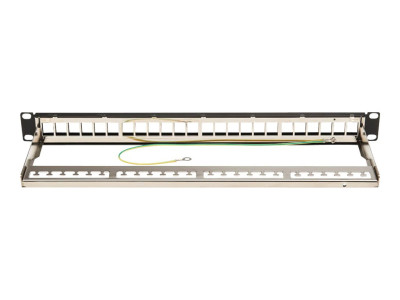 Eaton MGE : 24-PORT BLANK 1U RACK PATCH PANEL