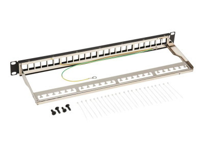 Eaton MGE : 24-PORT BLANK 1U RACK PATCH PANEL