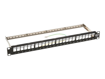 Eaton MGE : 24-PORT BLANK 1U RACK PATCH PANEL
