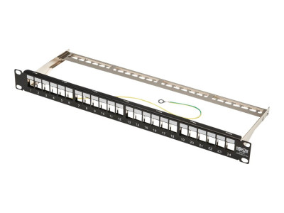 Eaton MGE : 24-PORT BLANK 1U RACK PATCH PANEL