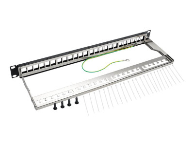 Eaton MGE : 24-PORT BLANK 1U RACK PATCH PANEL