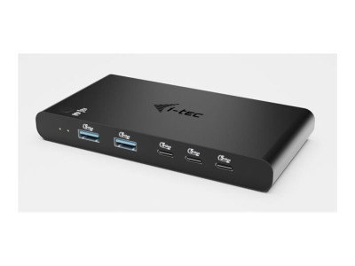 I-Tec : I-TEC KVM HDMI DOCK pour 2 HOSTS POWER DELIVERY 2X 100W