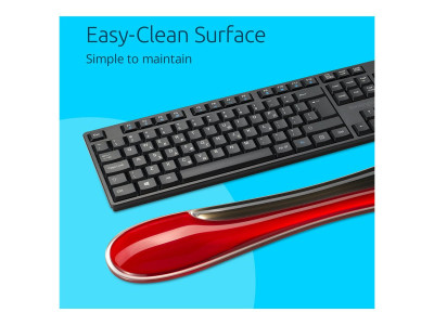 Kensington : SLIM DUO GEL Ko WRIST REST RED SLIM DUO GEL Ko WRIST REST RED