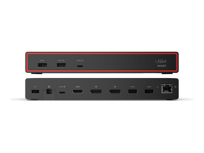 Lenovo : THINKPAD USB4 SMART DOCK 5500 (avec 135W ADAPTER)