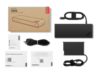 Lenovo : THINKPAD USB4 SMART DOCK 5500 (avec 135W ADAPTER)