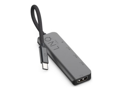 Linq : 5IN1 USB-C HUB 4K HDMI LINQ - GREY
