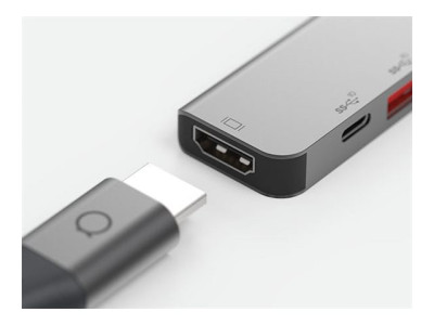 Linq : 5IN1 USB-C HUB 4K HDMI LINQ - GREY