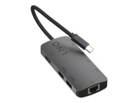 Linq : 8IN1 USB-C HUB 8K HDMI/RJ45 LINQ - GREY