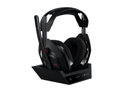 Logitech : A50 LIGHTSPEED WRLS G HEADSET avec BASE STATION-BLACK-EMEA28-9