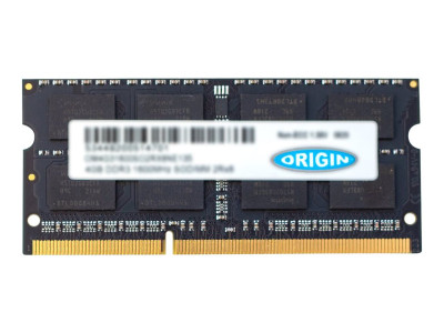 Origin Storage : ORIGIN 4GB DDR3-1600 SODIMM LOW-VOLT EQV A6950118 pour DELL