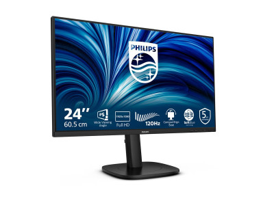 Philips : 24IN IPS FHD 300CD/ HDMI/VGA/DP/4USB/USB-B/HP/HAS