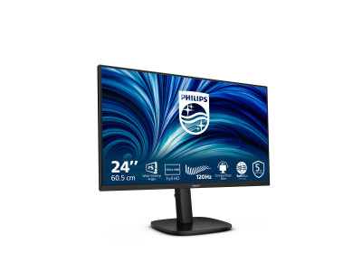 Philips : 24IN IPS FHD 300CD/ HDMI/VGA/DP/4USB/USB-B/HP/HAS