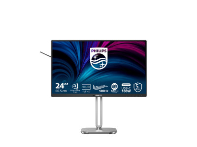 Philips : 24IN IPS FHD 300CD/HDMI/DP DP/3USB/USB-C/USB-C DOCK/HP/HAS